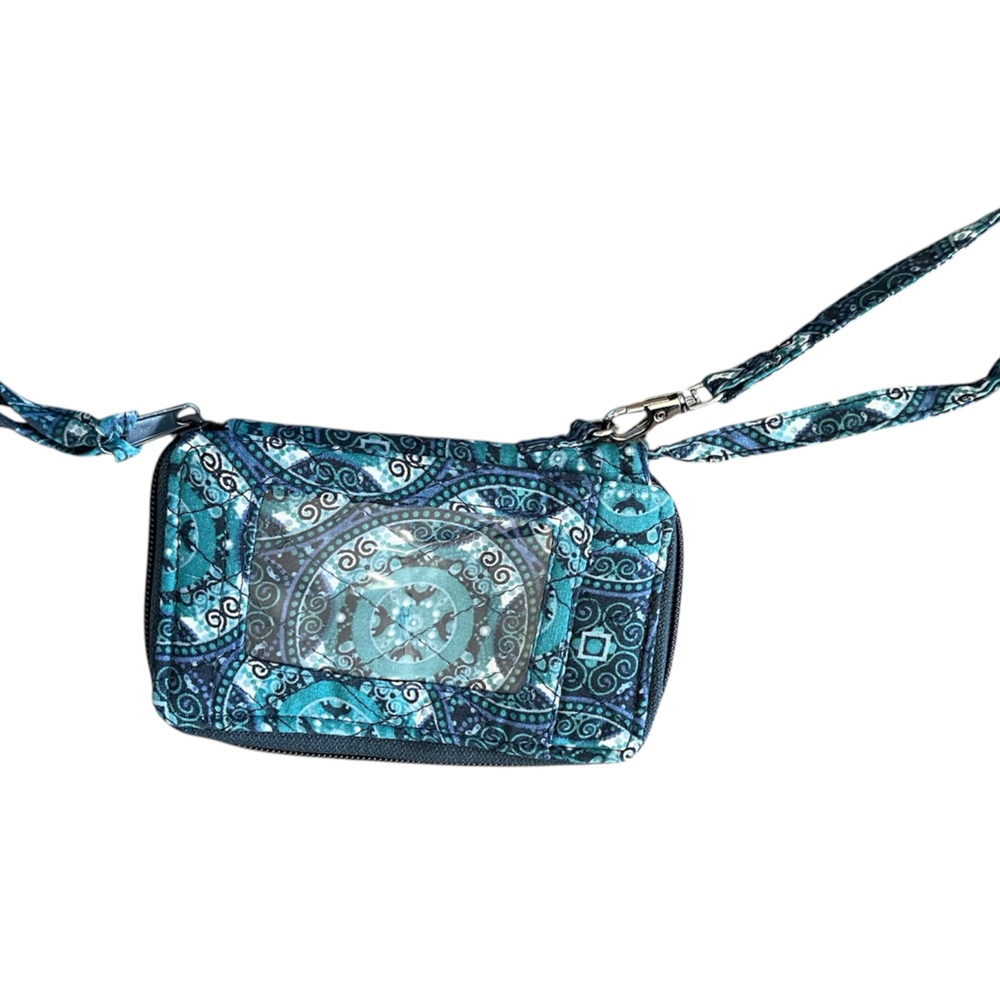 Quilted Paisley wallet